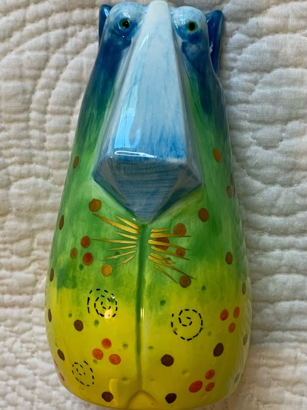 Studio Designworks Joy Cats Ceramic Eye Glass Holder Figurine